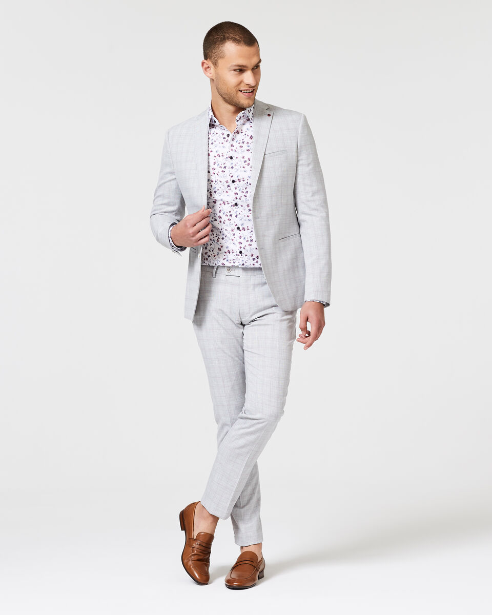 Borsellip Tailored Pant, Grey Check, hi-res